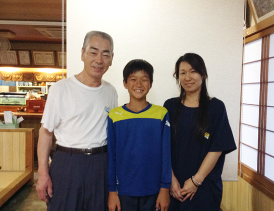 平成28年7月2日 山崎翔偉(カイ)くん 11歳男子