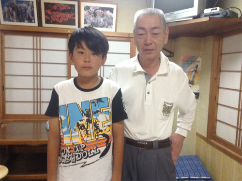 平成28年10月12日 竹田守克君 12歳男性 サッカーキーパー