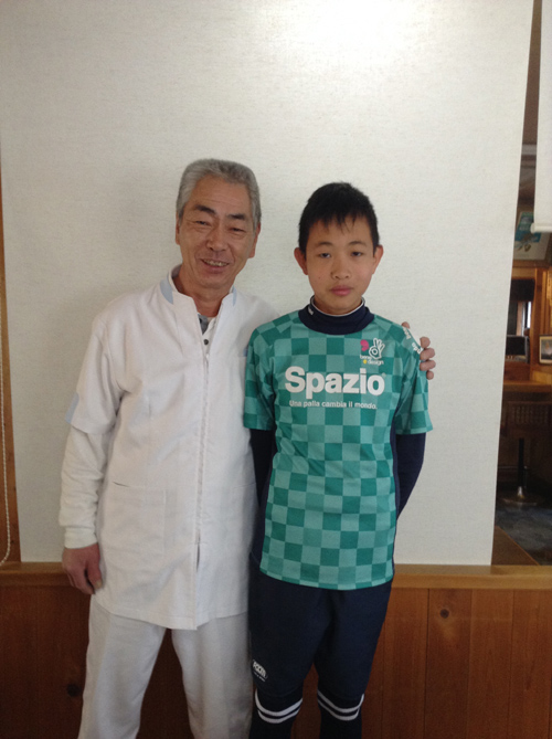 平成29年1月15日 竹田成那君 男子 サッカー
